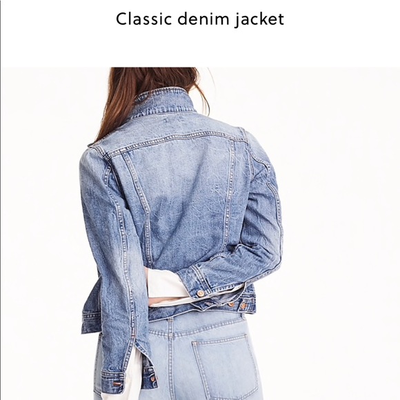 JCrew Classic Denim Jacket - Picture 6 of 7